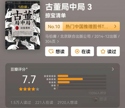 侦探类小说排行榜前十名(10本悬疑推理破案小说)插图5