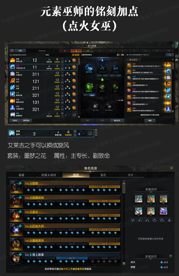 命运方舟女巫铭刻技能加点攻略(命运方舟法师女巫技能加点)插图1