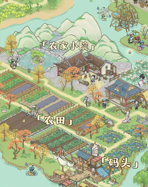解忧小村落海域玩法(解忧小村落一键生产)插图