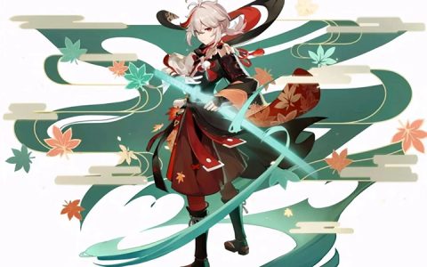原神枫原万叶技能效果视频(原神万叶技能展示视频)