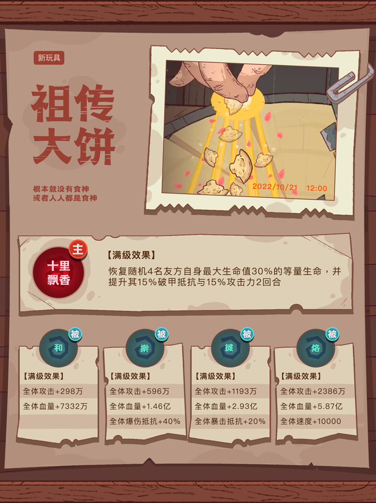 咸鱼之王祖传大饼适合谁(咸鱼之王祖传大饼怎么弄的)插图