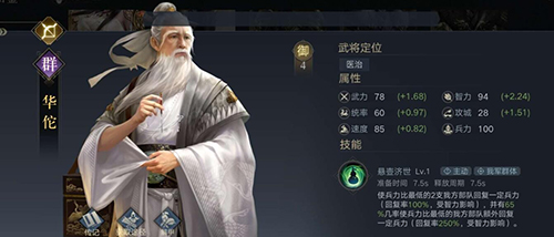 荣耀新三国华佗怎么样(三国华佗怎么加点)插图