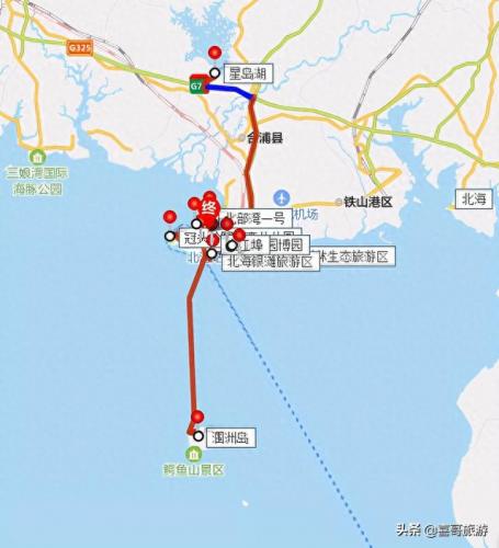 北海旅游十大必去景点排行榜(北海必去6大景点)插图1