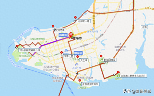 北海旅游十大必去景点排行榜(北海必去6大景点)插图2