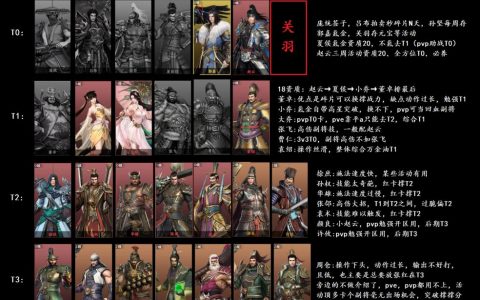 极无双2前期最强阵容搭配攻略(极无双2平民最强阵容搭配)