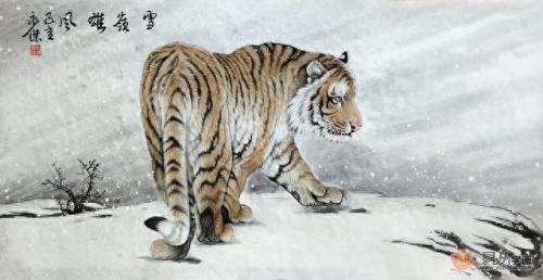 黑龙江动物国画排名前十(季则夫动物国画)插图2