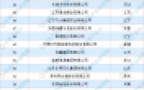 生产制造业公司排名前十(制造业生产的七大指标)