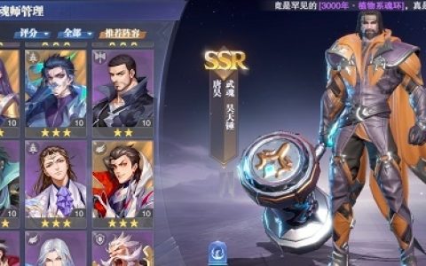 斗罗大陆魂师对决唐昊怎么加点(魂师对决怎么100%出唐昊)