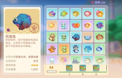 摩尔庄园手游芭蕾鱼有什么用(摩尔庄园手游珊瑚鱼在哪钓)插图