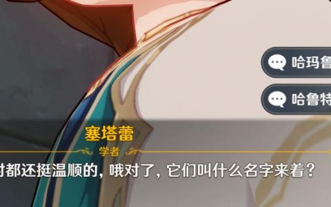 原神两只猫的名字塞塔蕾联系工作问题答案大全(原神里两只猫的名字)