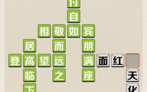 成语红包群第8关答案攻略(成语红包群第230关答案)