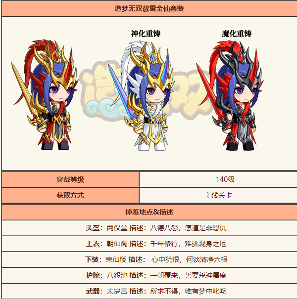 造梦无双装备大全敖雪(造梦无双装备大全)插图