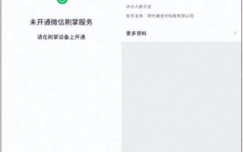 刷脸支付小程序排名前十(扫码支付小程序哪个好用)