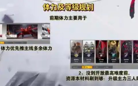 深空之眼平民开荒队伍用什么(深空之眼体力规划)