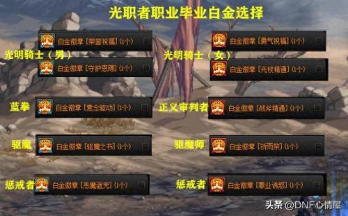 dnf白金徽章怎么镶嵌(白金徽章镶嵌在哪)插图6