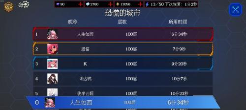 神之刃冲榜技巧心得分享(神之刃的搭配技巧)插图1