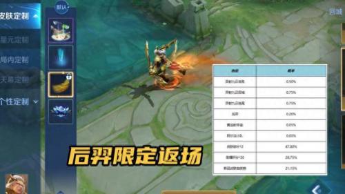 后羿新皮肤(后羿新皮肤荣耀典藏特效)插图1