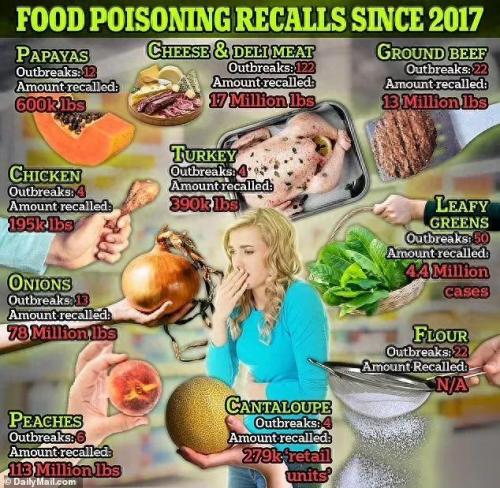 食品污染排名前十(食品污染分类一览表)插图