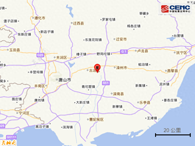 唐山滦县地震(河北即将发生8级地震吗)插图