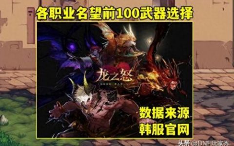 dnf刺客用什么武器(dnf刺客带什么武器)