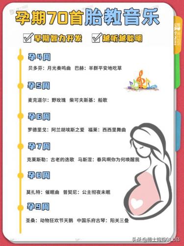 孕妇胎教歌曲(孕妇胎教音乐)插图1