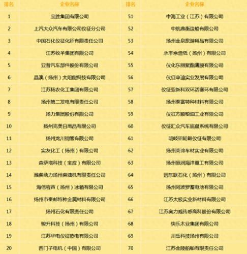 常州烟厂排名前十(常州民营企业100排名)插图6