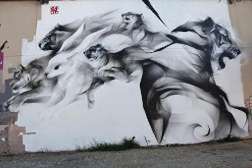 世界涂鸦排名前十(国外最出名涂鸦图片)插图14