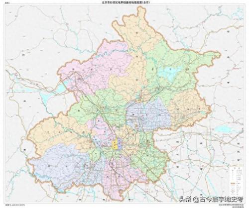 丰台区地图(丰台区花乡街道地图)插图