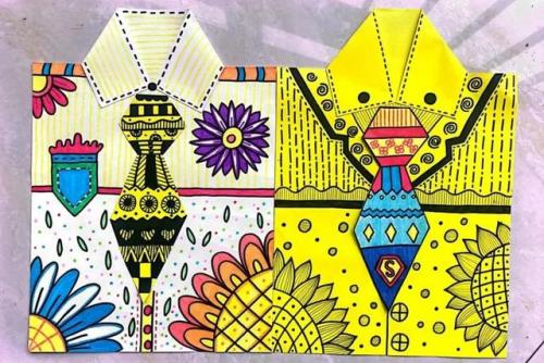 父亲节画画给父亲简笔画(父亲节给父亲的话简单)插图5