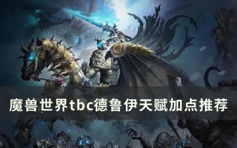 魔兽世界tbc德鲁伊练级天赋点什么(魔兽世界60德鲁伊练级天赋)