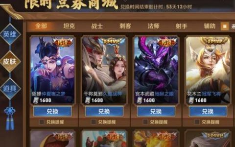 王者荣耀限时出售皮肤怎么买(限时出售的皮肤错过了还能买吗)