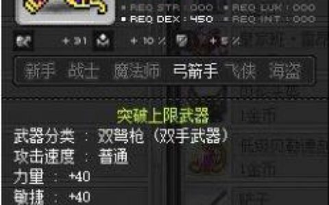 双弩精灵加点(彩虹岛风行弩加点)