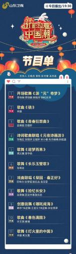 2019年元宵晚会节目表(2019年央视元宵晚会特别节目)插图3