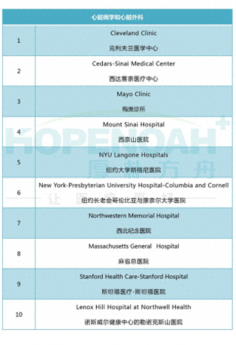 美国最强三甲医院排名前十(美国现代十大顶级医院)插图3