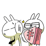 兔斯基静态图片(兔斯基笑容)插图