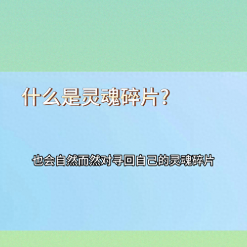 灵魂碎片(灵魂碎片是什么意思)插图3