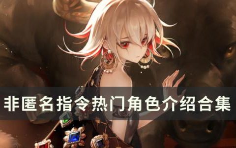 非匿名指令热门角色介绍(非匿名指令角色强度排行榜一览)