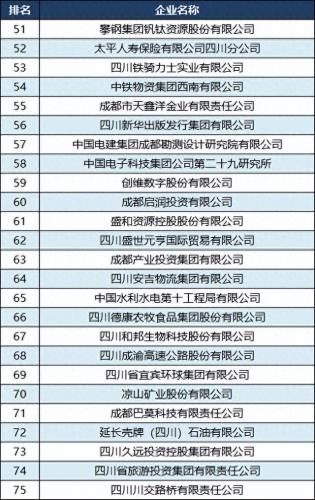 泸州企业排名前十(泸州企业100强名单)插图4