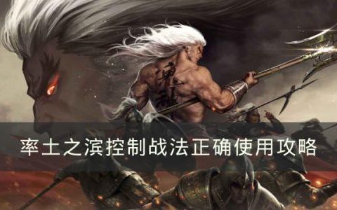 率土之滨控制战法如何正确使用(率土之滨怎么打主动战法)