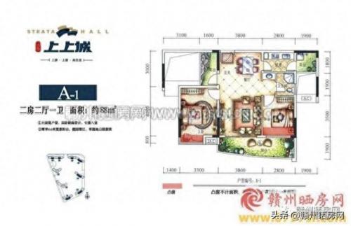 上上城户型图(上上城三期楼盘分布图)插图4