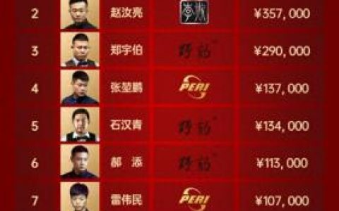 中国一线台球高手排名前十(台球国内排名前十名)