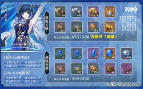 原神蓝色采集物(原神蓝色)