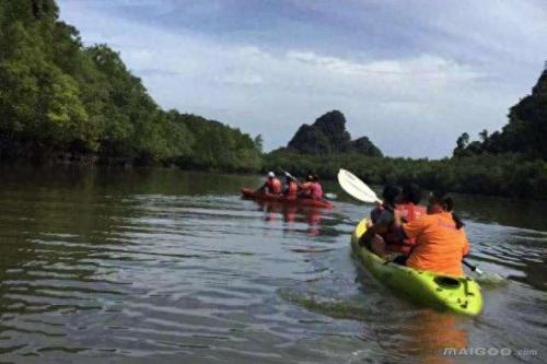 三门峡竹筏漂流排名前十(三门峡漂流必须要买门票吗)插图4