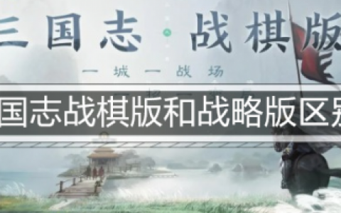 三国志战棋版和战略版区别(三国志战棋版和战略版哪个好玩)