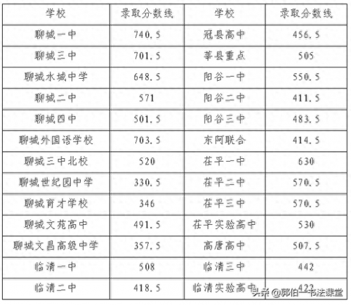 山东聊城莘县初中排名前十(聊城莘县高中排名名单)插图