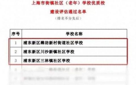 上海老年大学学校排名前十(上海的老年大学状况)