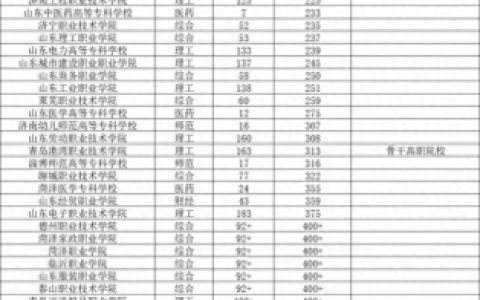 山东技校会计学校排名前十(山东省十大最好的技校)