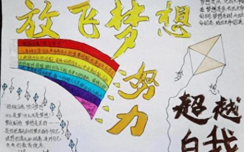 快乐阅读放飞梦想手抄报(放飞青春梦想绘画)