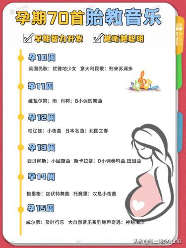 孕妇胎教歌曲(孕妇胎教音乐)插图2