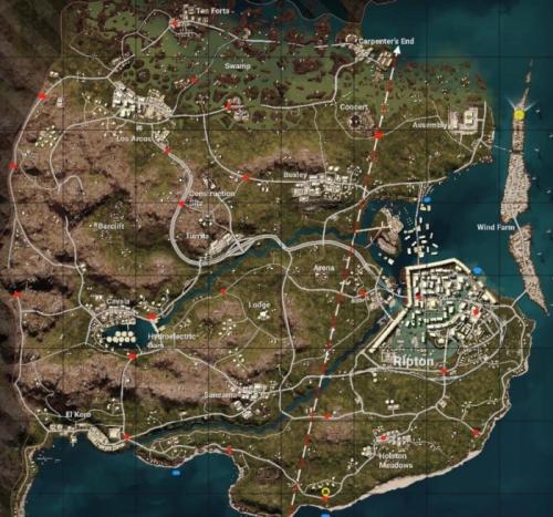 绝地求生帝斯顿刷车点在哪(绝地求生帝斯顿钥匙哪里刷)插图6